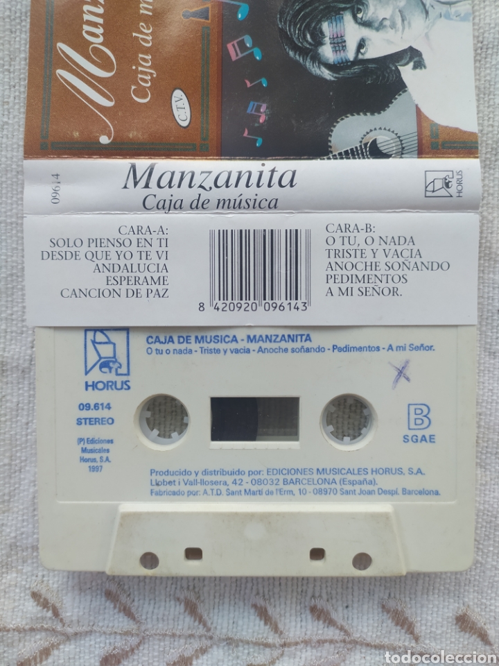 Casetes antiguos: Cassette Manzanita 97 - Foto 2
