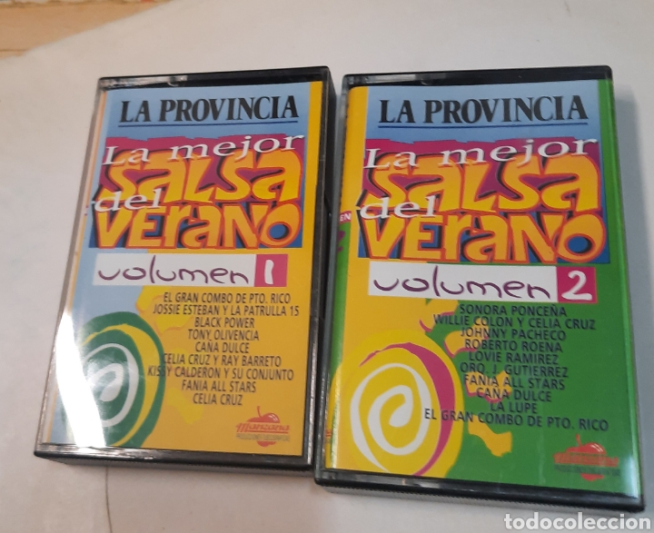 Casetes antiguos: La mejor salsa del verano. Vol. 1 y 2