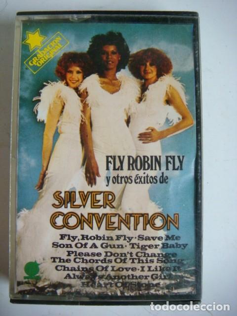 Casetes antiguos: CASSETTE DE SILVER CONVENTION FLY ROBIN FLY Y OTROS EXITOS.CAJ-N&ordm;-146 - Foto 1