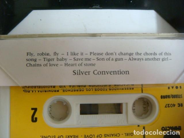 Casetes antiguos: CASSETTE DE SILVER CONVENTION FLY ROBIN FLY Y OTROS EXITOS.CAJ-N&ordm;-146 - Foto 2