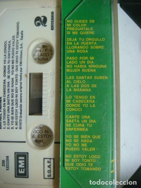 Casetes antiguos: CASSETTE DE RAFAEL FARINA ,CAJ-N&ordm;-146 - Foto 2