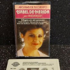 Casetes antiguos: ISABEL DE MÉRIDA / AROMAS DE TU CUERPO / MC - PERFIL-1989 / IMPECABLE / DIFÍCIL.. Lote 355310890
