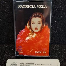 Casetes antiguos: PATRICIA VELA / POR TI / MC - LA VOZ DEL SUR-1993 / IMPECABLE. DIFÍCIL.. Lote 355316755