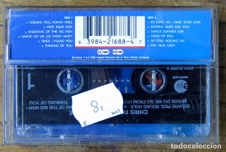 Casetes antiguos: CHRIS REA - THE BLUE CAFE - 1998 - - Foto 3