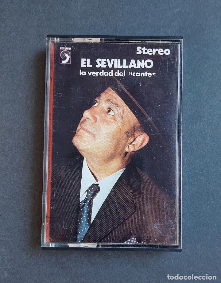 Alte Kassetten: CASSETTES - CINTA CASETE - EL SEVILLANO - La verdad del &rdquo;cante&rdquo; - Discophon DC-9060 - 1972
