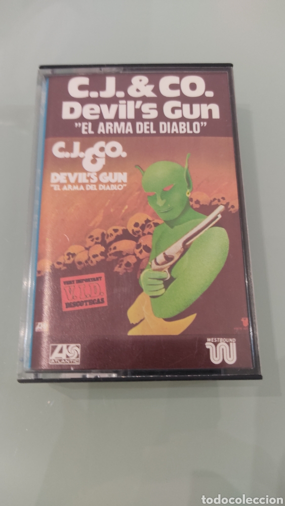 Casetes antiguos: Rara !! Cinta de cassette de C.J. & CO. &rdquo; Devils Gun &rdquo; ( El Arma Del Diablo) - Foto 1