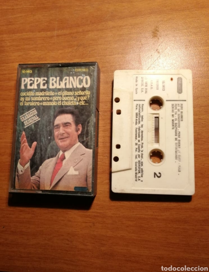 Casetes antiguos: Pepe blanco - Foto 1