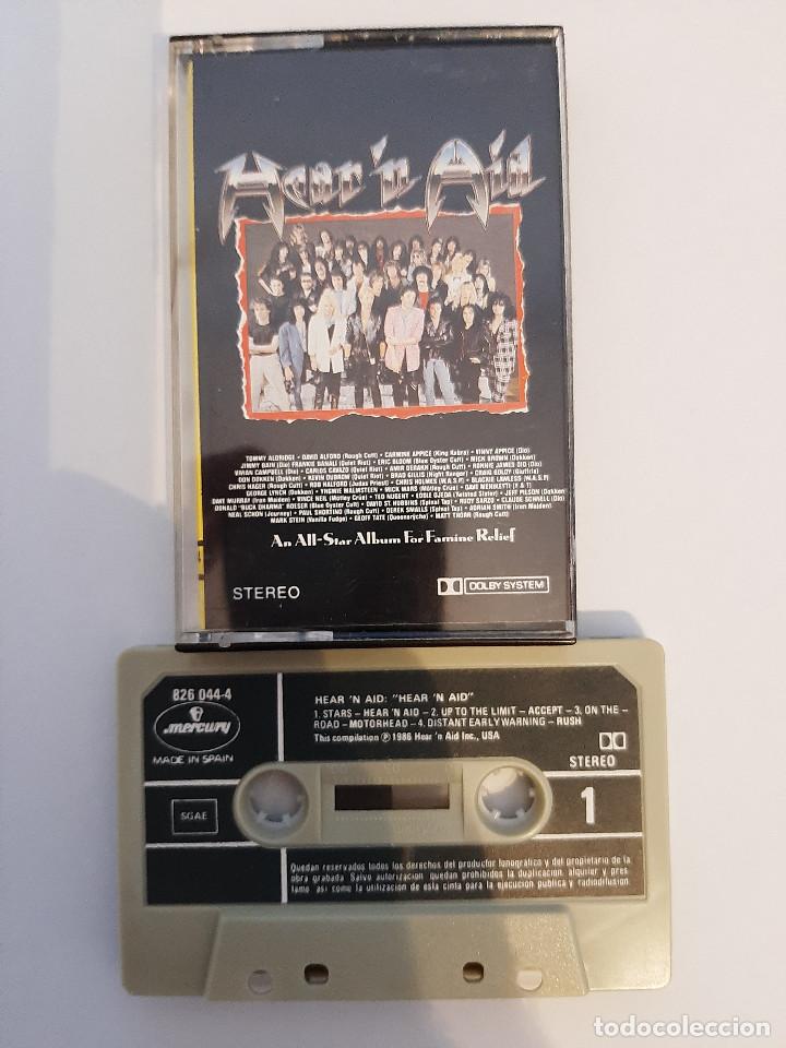Casetes antiguos: HEAR &acute;N AID &rdquo;HEAR &acute;N AID&rdquo; CASSETTE - Foto 1