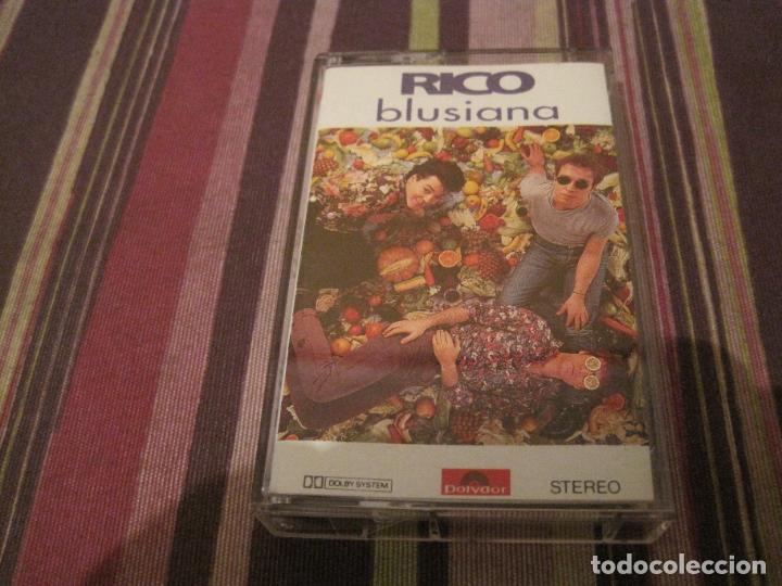 Casetes antiguos: CASETE RICO BLUSIANA POLYDOR - Foto 1