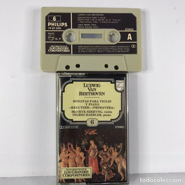 Casetes antiguos: SALVAT LOS GRANDES COMPOSITORES N&ordm; 6 -CASSETTE-
