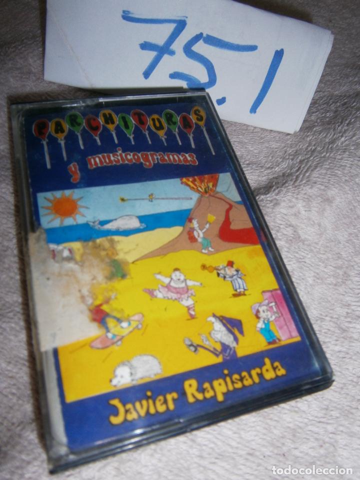 Alte Kassetten: ANTGUA CINTA CASSETTE - PARCHITURAS Y MUSICOGRAMAS - JAVIER RAPISARDA - ENVIO INCLUIDO A ESPA&Ntilde;A