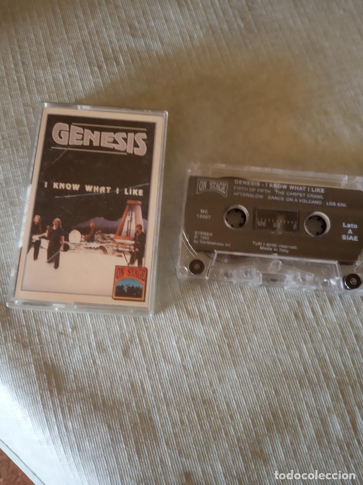 Casetes antiguos: genesis i know what i like CASET - Foto 1