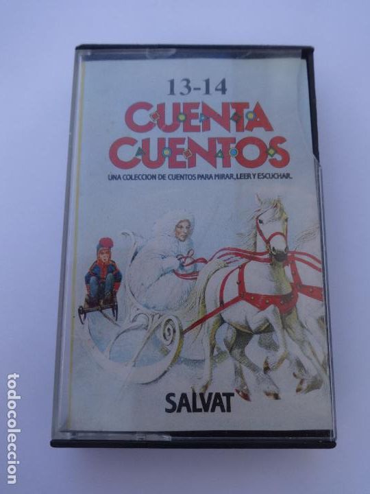 Casetes antiguos: CUENTA CUENTOS CUENTACUENTOS 12-14 SALVAT CAJA VAC&Iacute;A
