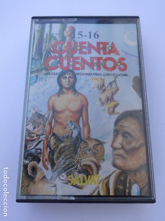 Casetes antiguos: CUENTA CUENTOS CUENTACUENTOS 15-16 SALVAT CAJA VAC&Iacute;A