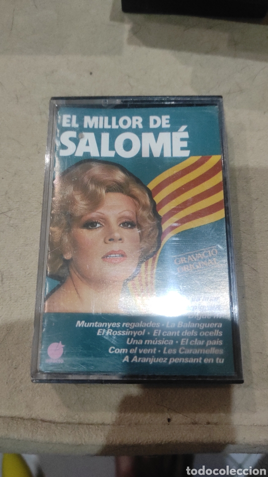 Cassetes antigas: Cinta casete El millor de Salom&eacute; musica catalana