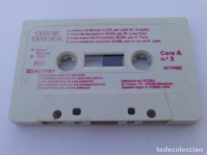 Casetes antiguos: CUENTA CUENTOS CUENTACUENTOS 3-4 SALVAT S&Oacute;LO CINTA