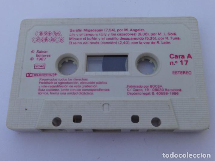 Casetes antiguos: CUENTA CUENTOS CUENTACUENTOS 17-18 SALVAT S&Oacute;LO CINTA