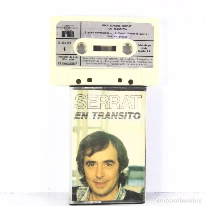 Casetes antiguos: Serrat &ndash; En Tr&aacute;nsito - Cassette, Album - ARIOLA - Foto 1