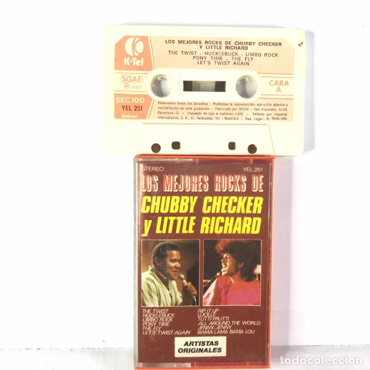 Casetes antiguos: Little Richard / Chubby Checker - Cassette, Compilation - Foto 1