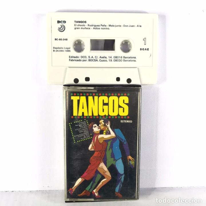 Casetes antiguos: Tangos - Cassette, Compilation - DCD - Foto 1