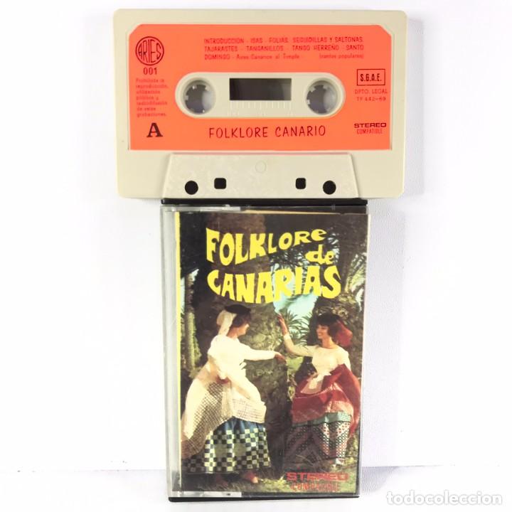 Casetes antiguos: Various &ndash; Folklore Canario - Cassette - SPAIN - Foto 1