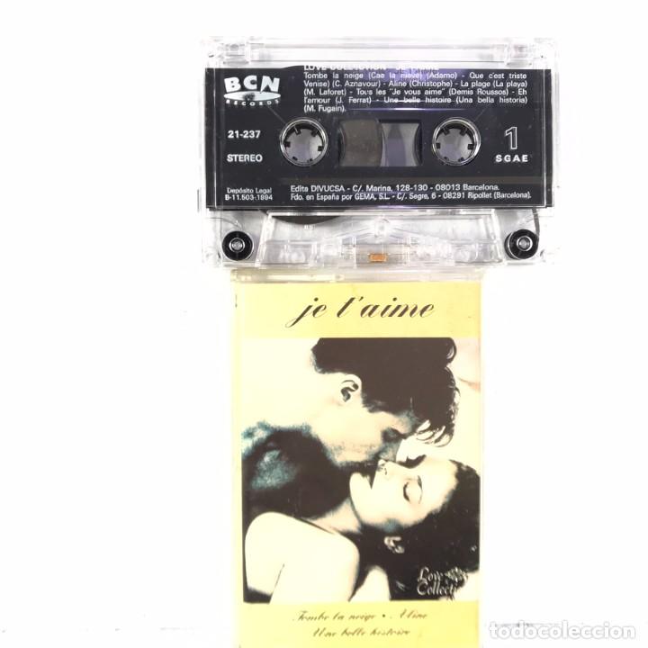 Casetes antiguos: JE TAIME - CASSETTE - BCN - Foto 1