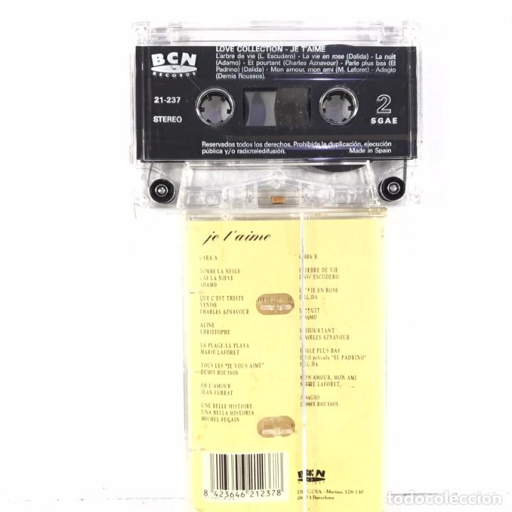 Casetes antiguos: JE TAIME - CASSETTE - BCN - Foto 2