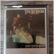 Casetes antiguos: STEVIE RAY VAUGHAN AND DOUBLE TROUBLE - COULDN´T STAND THE WEATHER CASETTE DE EPIC - 1990. Lote 358882175