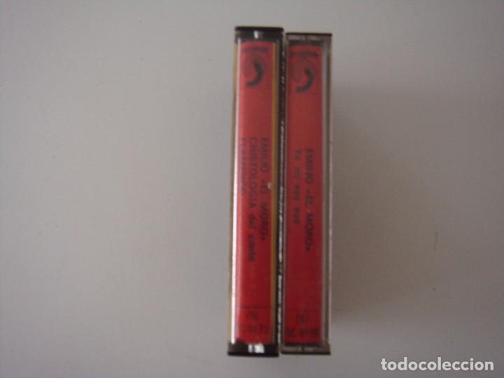 Casetes antiguos: EMILIO EL MORO 2CASETES - Foto 2