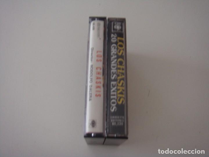 Casetes antiguos: LOS CHASKIS 2 CASETES - Foto 2
