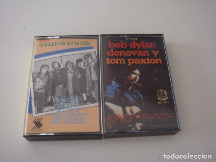 Casetes antiguos: ROLLING STONES - BOB DYLAN - Foto 1