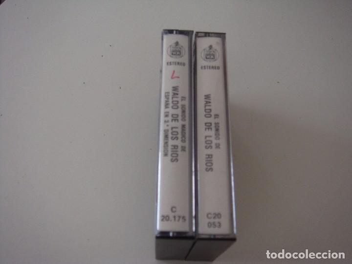Casetes antiguos: 2 CASETES WALDO DE LOS R&Iacute;OS - Foto 2