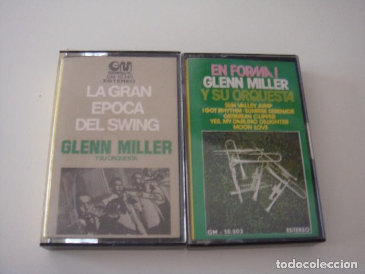 Casetes antiguos: GLENN MILLER Y SU ORQUESTA 2 CASETES - Foto 1