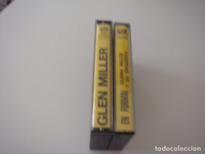 Casetes antiguos: GLENN MILLER Y SU ORQUESTA 2 CASETES - Foto 2