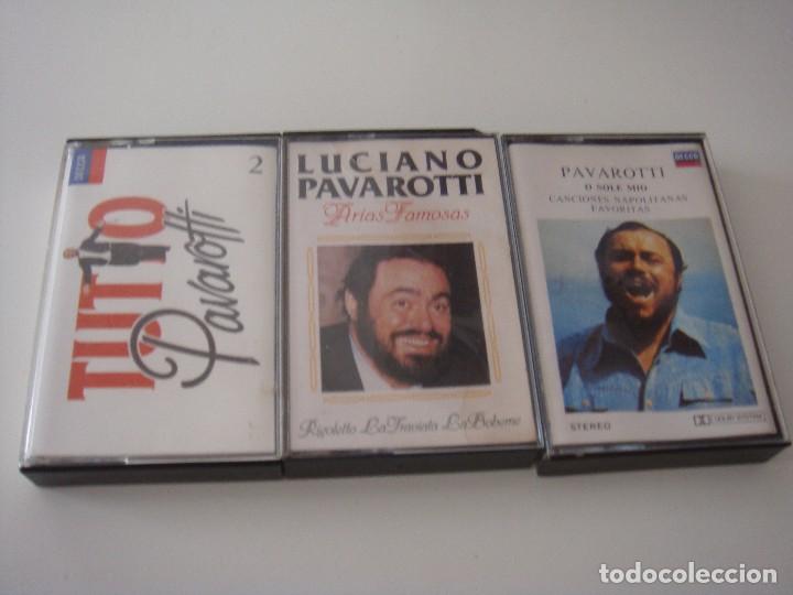 Casetes antiguos: 3 CASETES PAVAROTTI - Foto 1