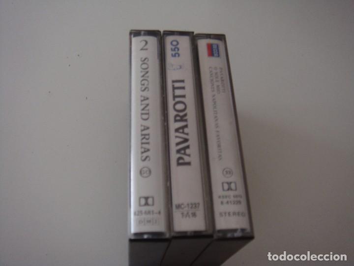 Casetes antiguos: 3 CASETES PAVAROTTI - Foto 2