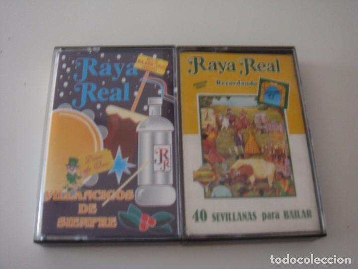 Casetes antiguos: 2 CASETES RAYA REAL - Foto 1