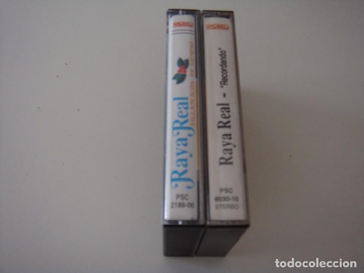 Casetes antiguos: 2 CASETES RAYA REAL - Foto 2