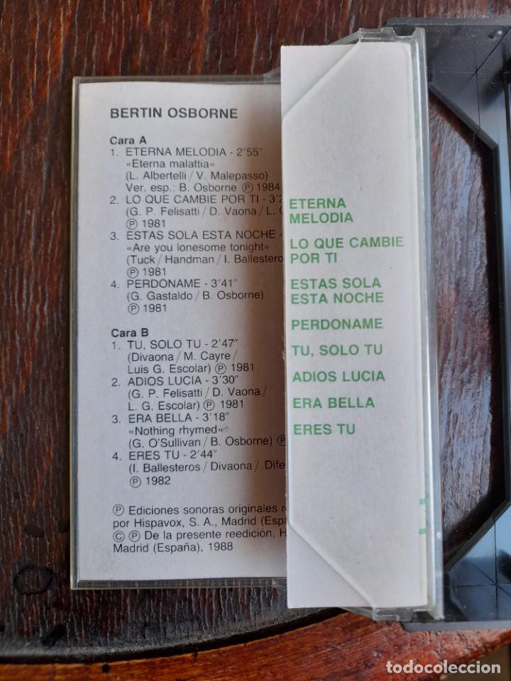 Casetes antiguos: Bert&iacute;n Osborne 1988 eres t&uacute; - Foto 5