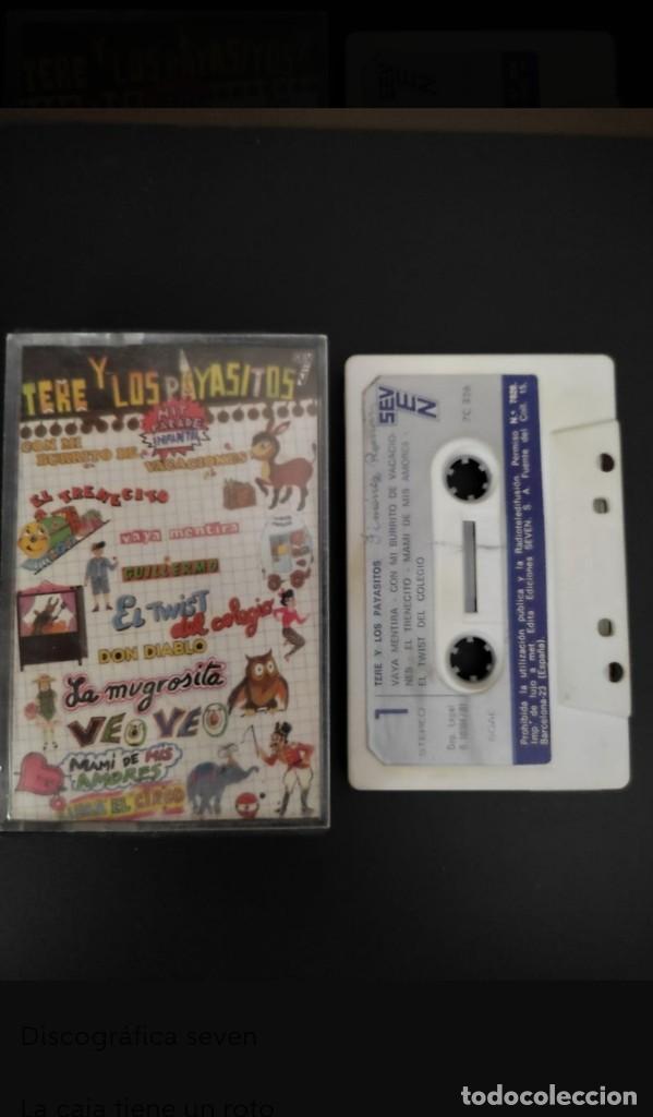 Casetes antiguos: CASSETTE TERE Y LOS PAYASITOS - Foto 1