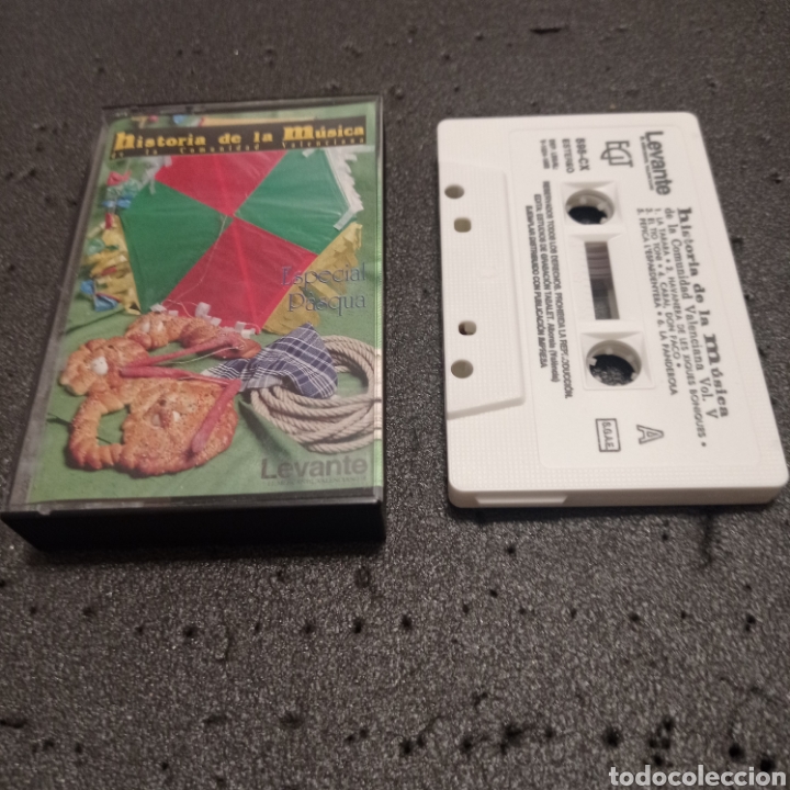 Cassetes antigas: CINTA CASSETTE HISTORIA DE LA M&Uacute;SICA DE LA COMUNIDAD VALENCIANA