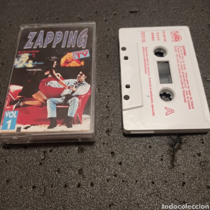 Cassetes antigas: CINTA CASSETTE ZAPPING
