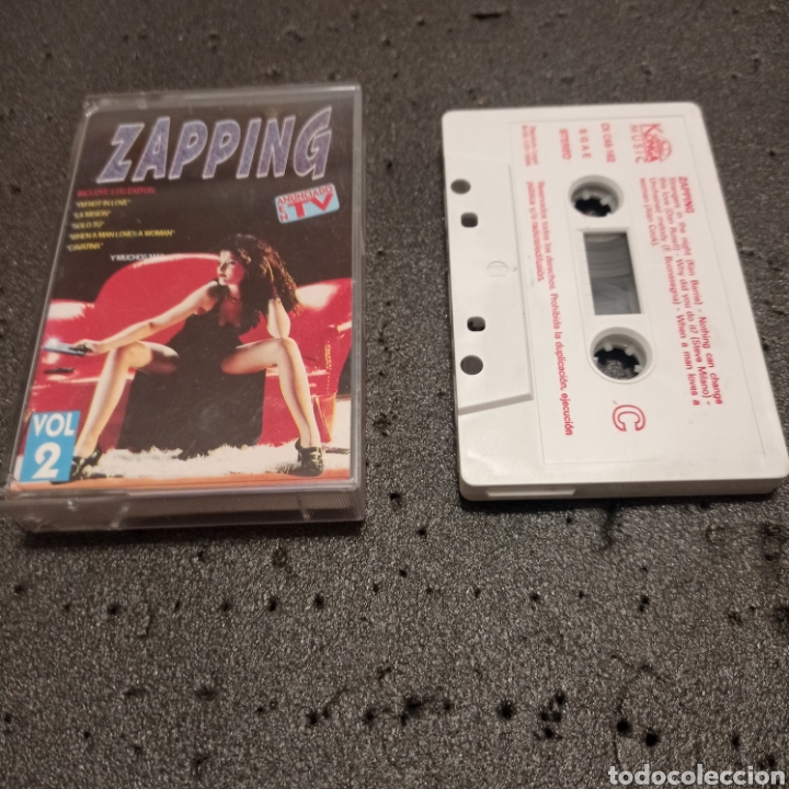 Cassetes antigas: CINTA CASSETTE ZAPPING