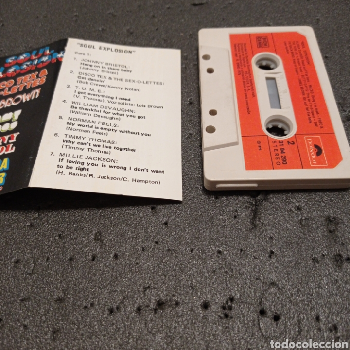 Casetes antiguos: CINTA CASSETTE SOUL EXPLOSION - Foto 2