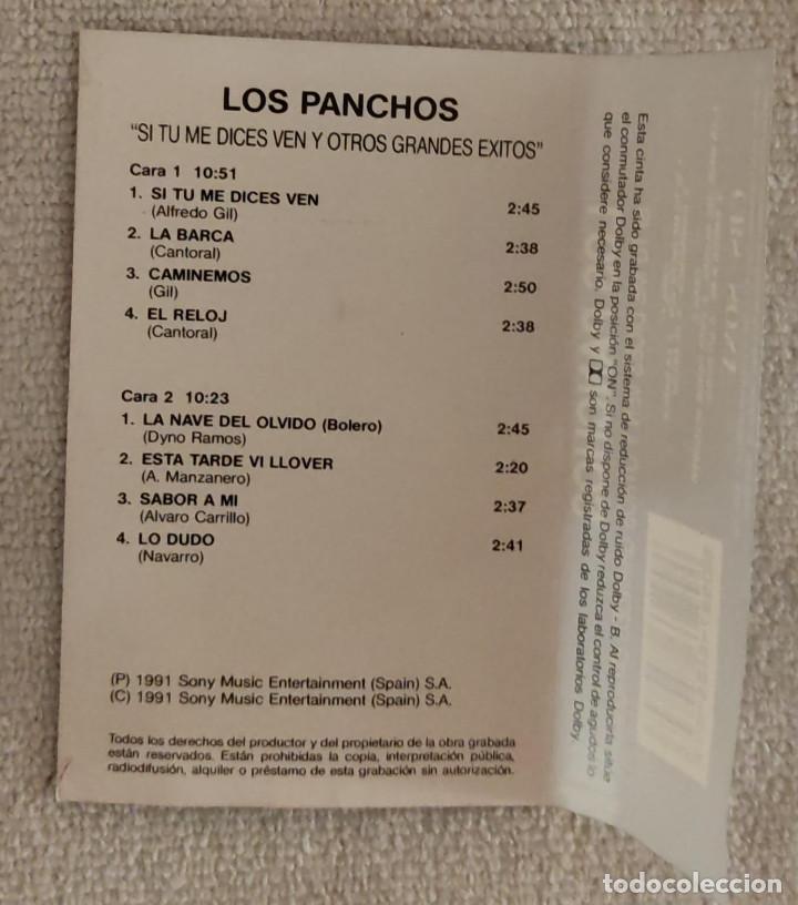 Casetes antiguos: LOS PANCHOS. - Foto 2