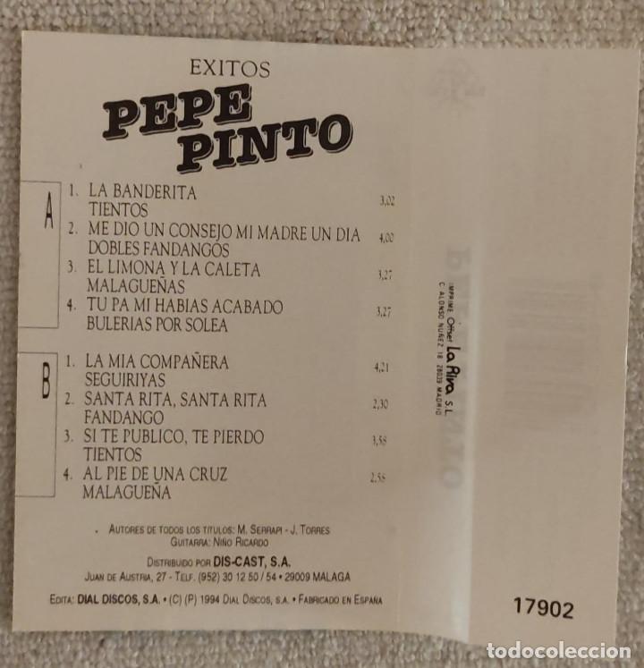 Casetes antiguos: Pepe Pinto. - Foto 2