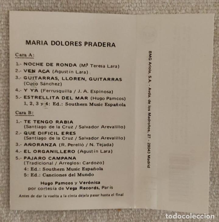 Casetes antiguos: MARIA DOLORES PRADERA. - Foto 2