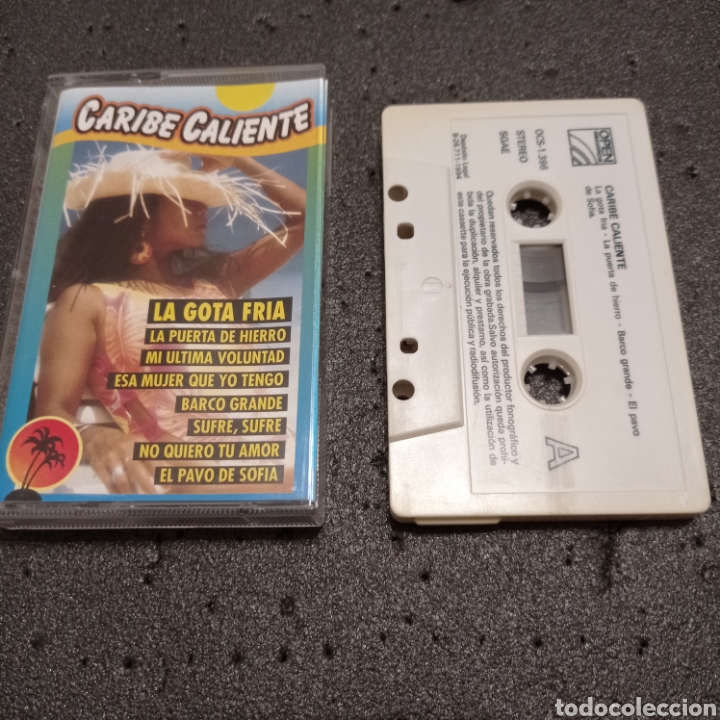 Casetes antiguos: CINTA CASSETTE CARIBE CALIENTE - Foto 1