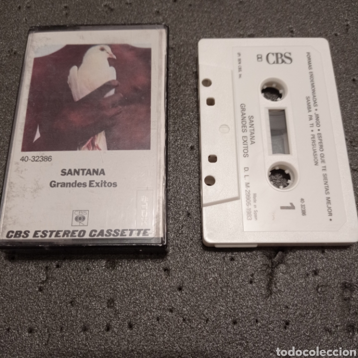 Casetes antiguos: CINTA CASSETTE SANTANA - &rdquo;Grandes &Eacute;xitos&rdquo; - Foto 1