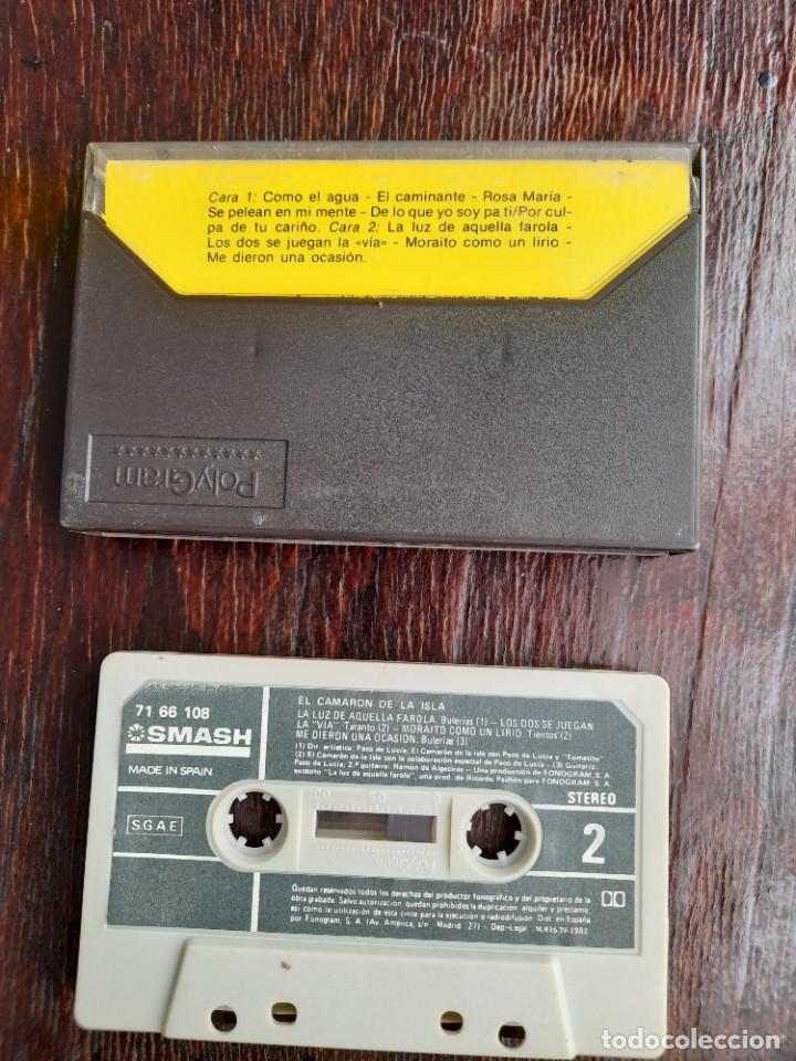 Casetes antiguos: El Camar&oacute;n de la Isla como el agua 1981 - Foto 2